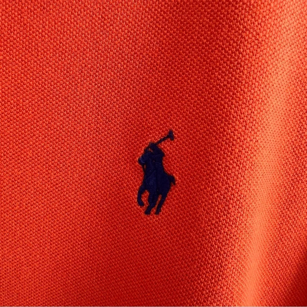 Ralph Lauren Vibrant Orange Polo Short Sleeve Shirt XXL